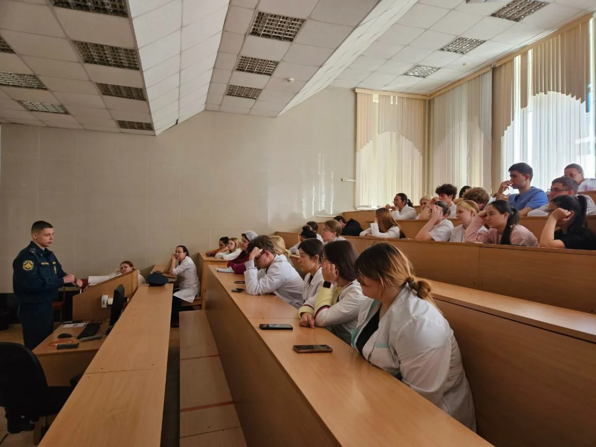 Прошёл открытый урок по культуре безопасности жизнедеятельности, приуроченный ко Дню пожарной охраны России